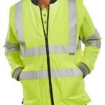 Beeswift Reversible Hi-Vis Interactive Bodywarmer - High Visibility Bodywarmers | Xcel UK
