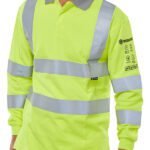 Beeswift ARC Compliant Hi-Vis Anti-Static Polo Shirt - ARC Flash Polo Shirts | Xcel UK