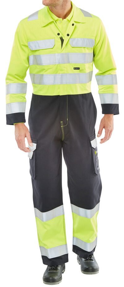 Beeswift ARC Compliant Hi-Vis Boilersuit - ARC Flash Boilersuits | Xcel UK
