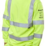 Beeswift ARC Compliant Hi Vis Sweatshirt - ARC Flash Sweatshirts | Xcel UK