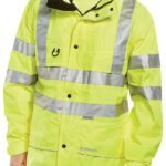Beeswift Carnoustie Hi-Vis Jacket - High Visibility Jackets | Xcel UK