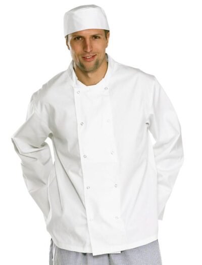 Beeswift Chefs Jacket Long Sleeve - Workwear Jackets | Xcel UK