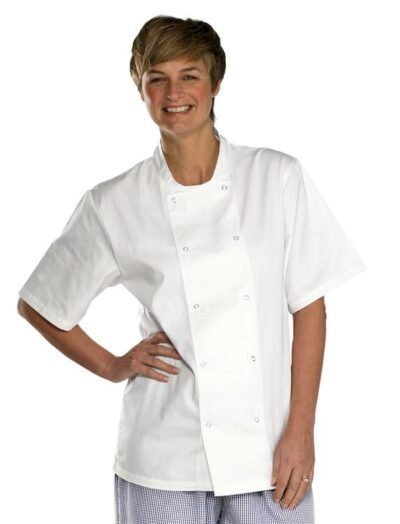 Beeswift Chefs Jacket Short Sleeve - Workwear Jackets | Xcel UK