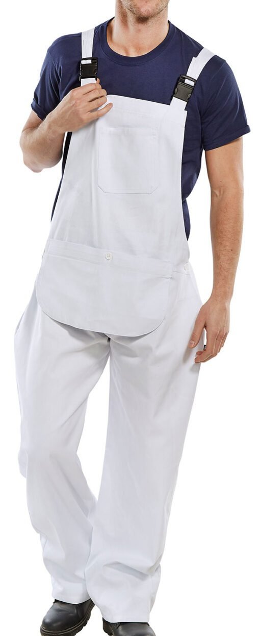 Beeswift Cotton Drill Bib and Brace