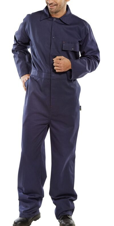 Beeswift Cotton Drill Boilersuit - Workwear Boilersuits | Xcel UK