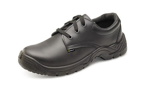 Beeswift Smooth Leather Tie Shoe