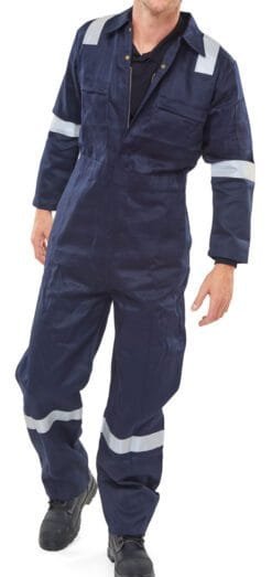 Beeswift Burgan Fire Retardant Anti-Static Boilersuit