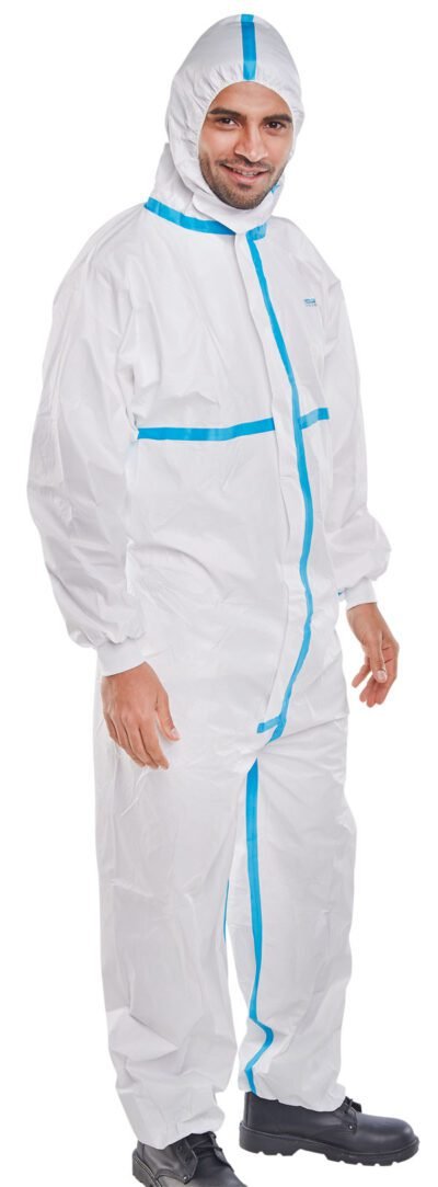 Beeswift Disposable Coverall Microporous Tpe 4/5/6 - Disposable Coveralls | Xcel UK