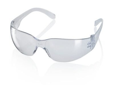 Beeswift Ancona Wraparound Safety Glasses - Head&Face Eye Protection | Xcel UK