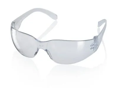 Beeswift Ancona Wraparound Safety Glasses - Head&Face Eye Protection | Xcel UK