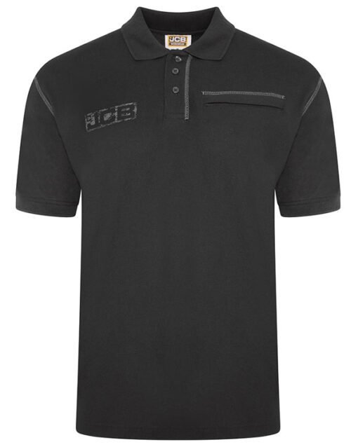 JCB Workwear Trade Work Short Sleeve Polo 