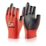 BEESWIFT PU COATED 3 FINGERLESS GLOVES - Safety Gloves | Xcel UK