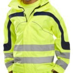 Beeswift Eton Hi-Vis Breathable Jacket - High Visibility Jackets | Xcel UK
