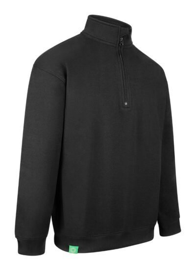 Beeswift Envirowear Recyclable Quarter Zip Sweatshirt - Workwear Sweatshirts | Xcel UK