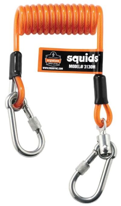 Ergodyne Coil Tool Lanyard Medium - Fall Arrest Lanyards | Xcel UK
