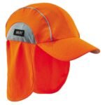 Ergodyne High Performance Baseball Cap with Neck Shade - Head&Face Head Protection | Xcel UK