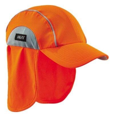 Ergodyne High Performance Baseball Cap with Neck Shade - Head&Face Head Protection | Xcel UK