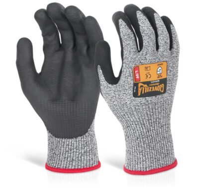 Beeswift Glovezilla Nitrile Palm Coated Gloves - Safety Gloves | Xcel UK