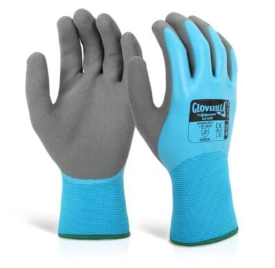 Beeswift Glovezilla Latex Fully Coated Water Resistant Gripper Gloves - Safety Gloves | Xcel UK