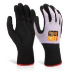 Beeswift Glovezilla Nitrile Foam Nylon Gloves - Safety Gloves | Xcel UK