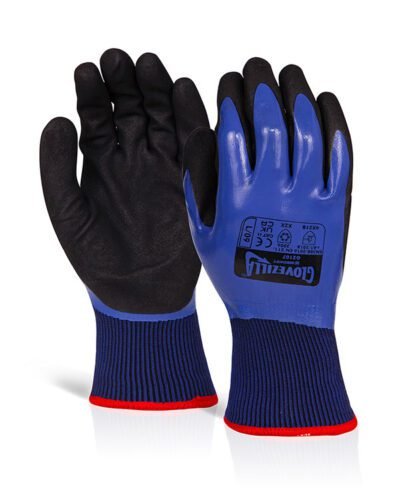 GLOVEZILLA WATERPROOF THERMAL NITRILE GLOVES - Safety Gloves | Xcel UK