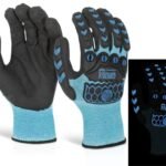 Beeswift Glovezilla Glow in the Dark Foam Nitrile Coated Gloves - Safety Gloves | Xcel UK