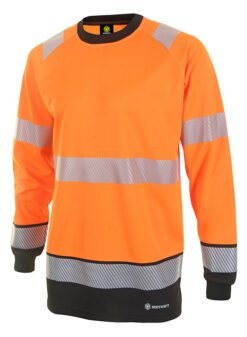 Beeswift Deltic Hi-Vis Two-Tone Long Sleeve T-Shirt