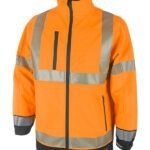 Beeswift Deltic Hi-Vis Two-Tone Soft Shell Jacket - High Visibility Jackets | Xcel UK