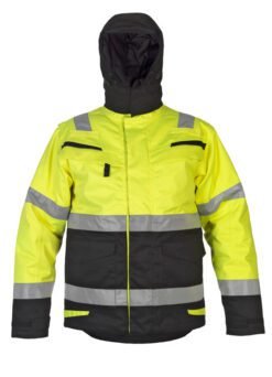 Hydrowear Matlock Multi CVC Waterproof Hi-Vis Fixed Lining ARC Parka Jacket