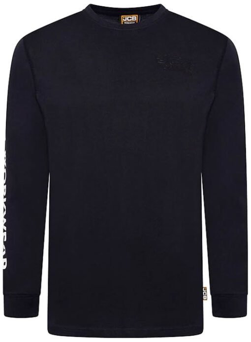 JCB Workwear Banner Long Sleeve T-Shirt