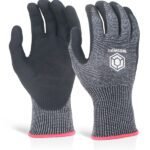 Beeswift Micro Foam Nitrile Cut Level 5 Gloves - Safety Gloves | Xcel UK
