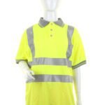 Beeswift Ladies Hi-Vis Short Sleeve Polo Shirt - High Visibility Polo Shirts | Xcel UK