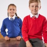 Maddins Kids coloursure v-neck sweatshirt - Sweatshirts | Xcel UK