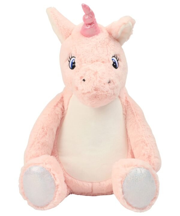 Mumbles Zippie pink unicorn - Soft Toys | Xcel UK