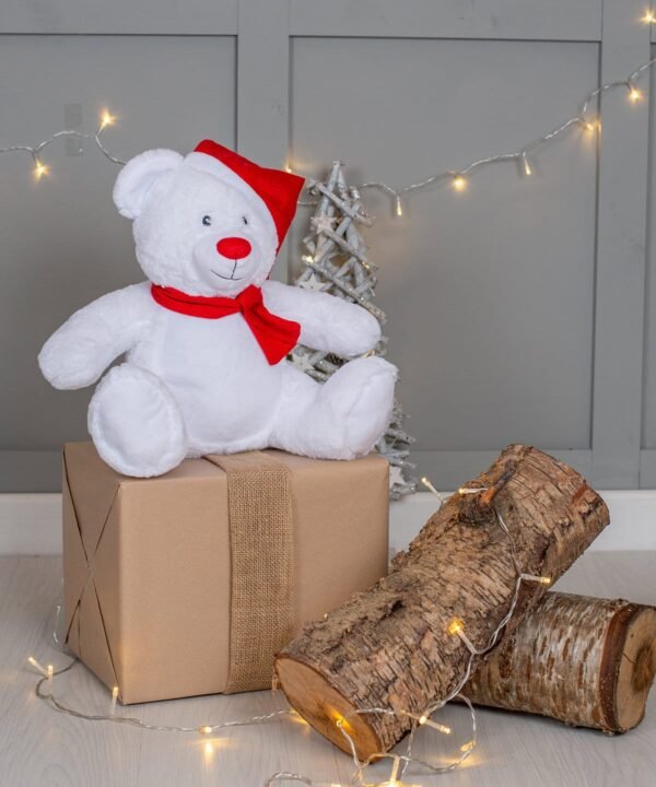 Mumbles Zippie christmas bear - Soft Toys | Xcel UK