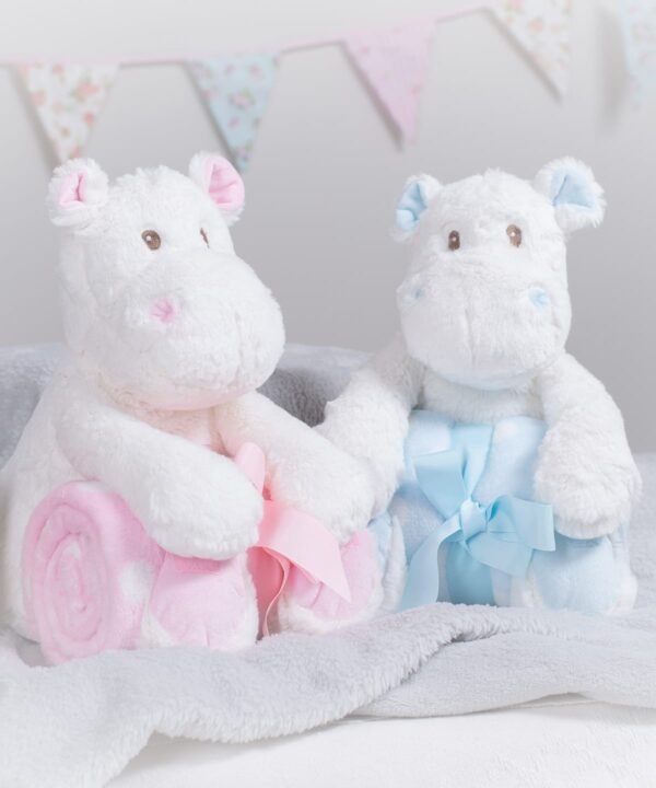 Mumbles Hippo with blanket - Soft Toys | Xcel UK