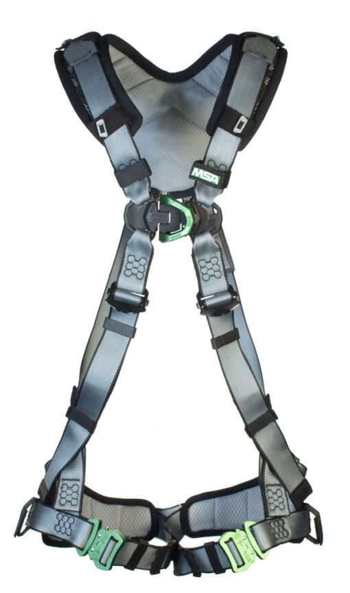 MSA XS V-Fit Back/Chest D-Ring Bayonet Harness