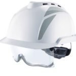 V-Gard 930 Vented Safety Helmet with Integrated Eye Protection - Head&Face Head Protection | Xcel UK