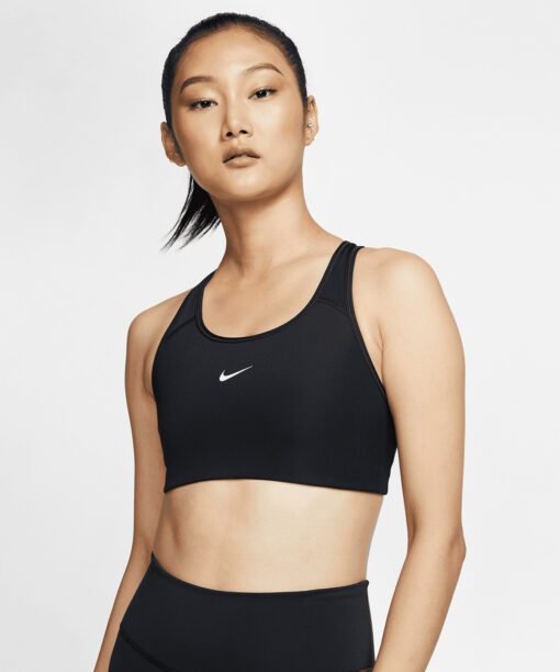 Nike WomenÂ’s nike dri-fit swoosh one-piece bra