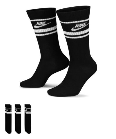 Nike dri-fit sportswear everyday essential socks (3 pairs) | Xcel UK