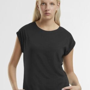 Morning Studios Women’s regular extended shoulder tee
