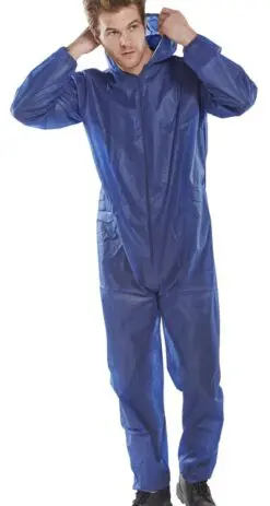 Beeswift Polprop Disposable Coverall - Boilersuit | Xcel UK