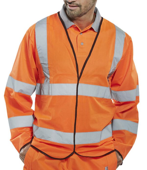 Beeswift Fire Retardant Hi-Vis Jerkin - Fire Retardant Jerkins | Xcel UK
