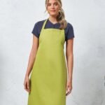Premier 100% organic cotton bib apron - Aprons | Xcel UK