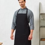 Premier Cotton bib apron, organic and fairtrade certified - Aprons | Xcel UK