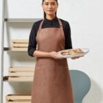 Premier Cotton denim bib apron, organic and fairtrade certified - Aprons | Xcel UK