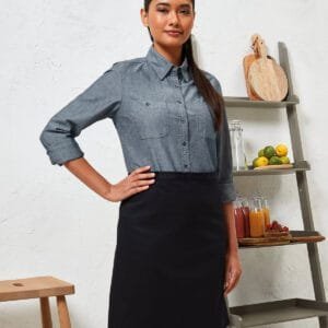Premier Cotton waist apron, organic and fairtrade certified