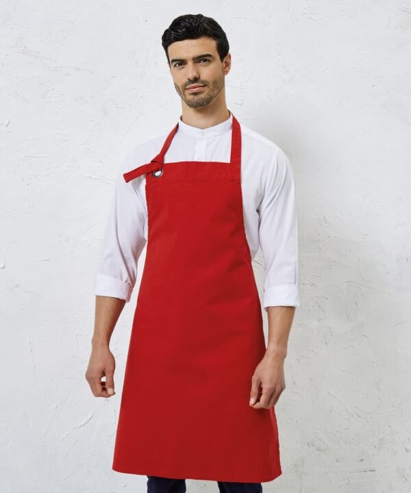 Premier Calibre heavy cotton canvas bib apron - Aprons | Xcel UK