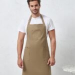 Premier Chino cotton bib apron - Aprons | Xcel UK