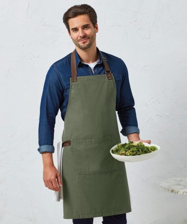 Premier Annex oxford bib apron - Aprons | Xcel UK